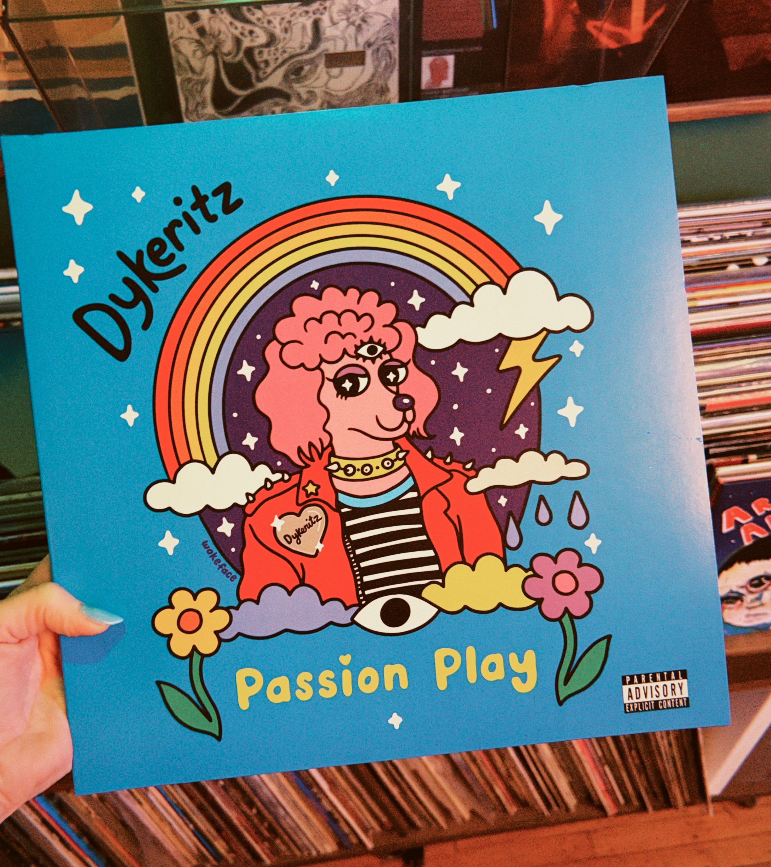 Wokeface Album Art for Dykeritz Passion Play