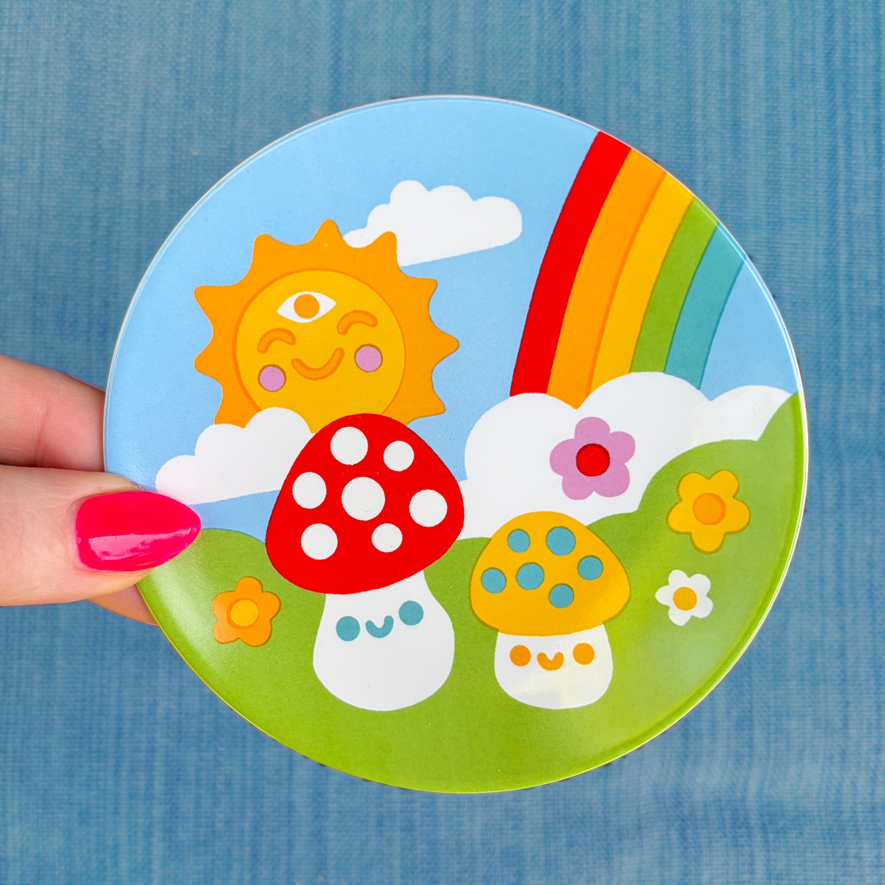 Rainbow Land Mini Trinket Dish