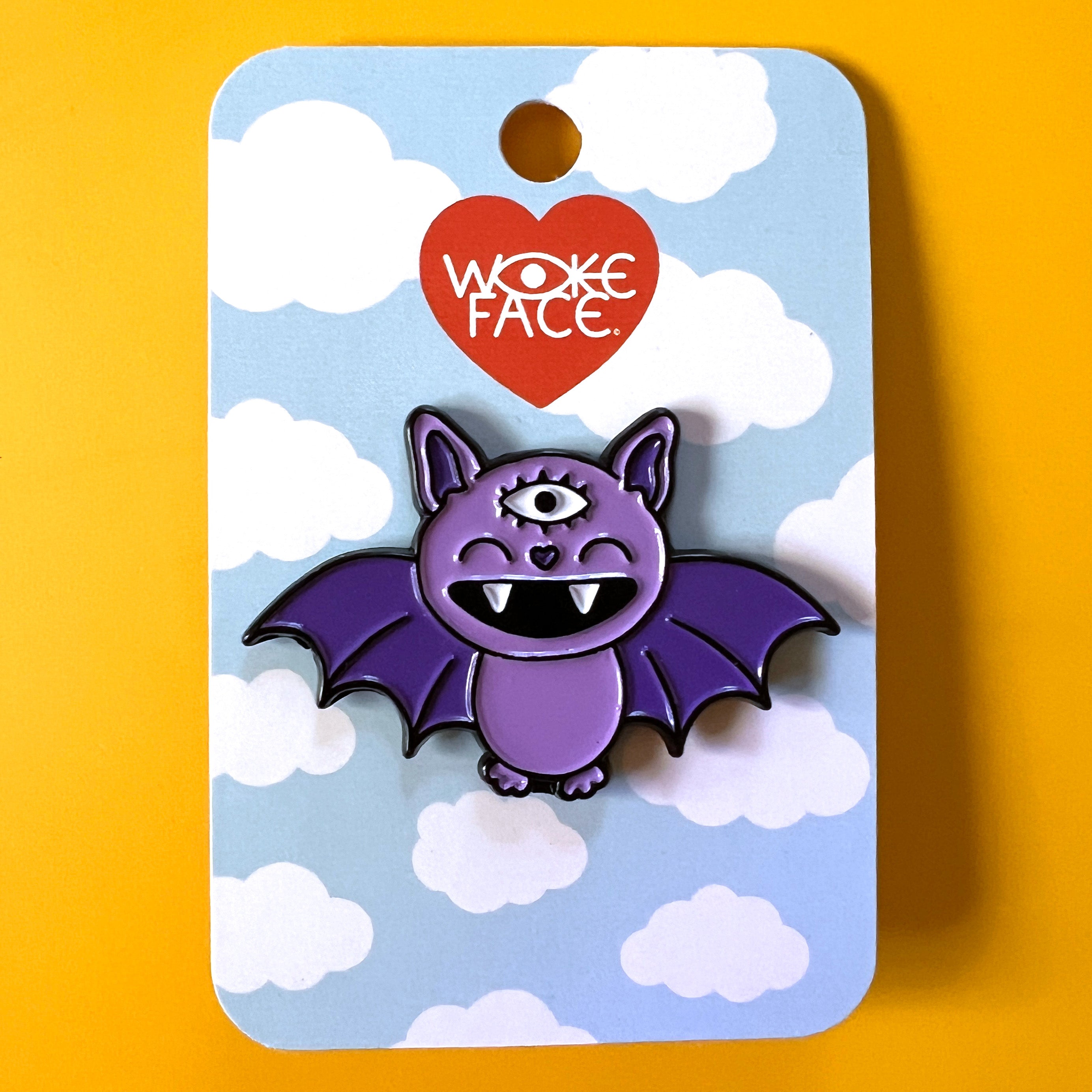 Bat Enamel Pin
