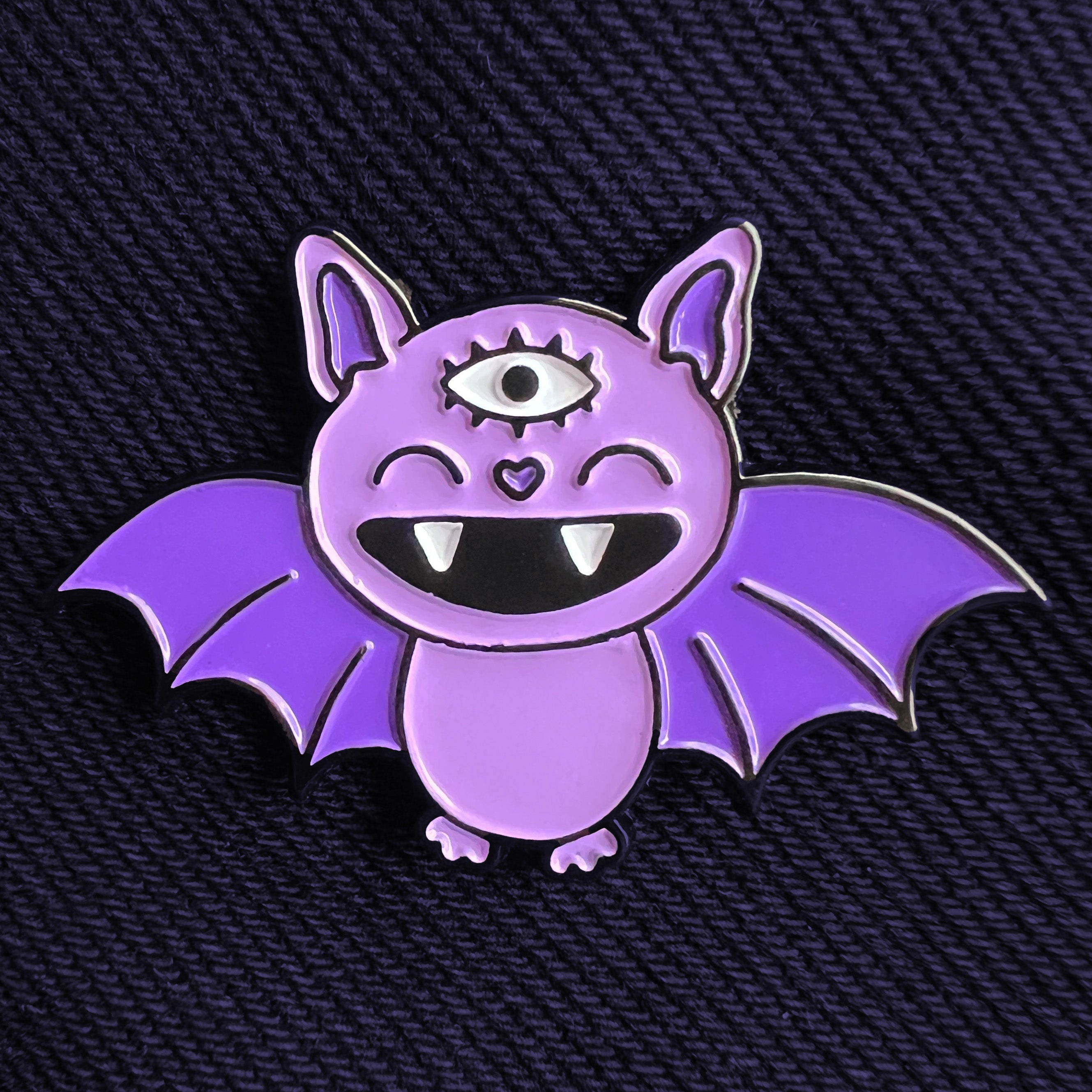 Bat Enamel Pin