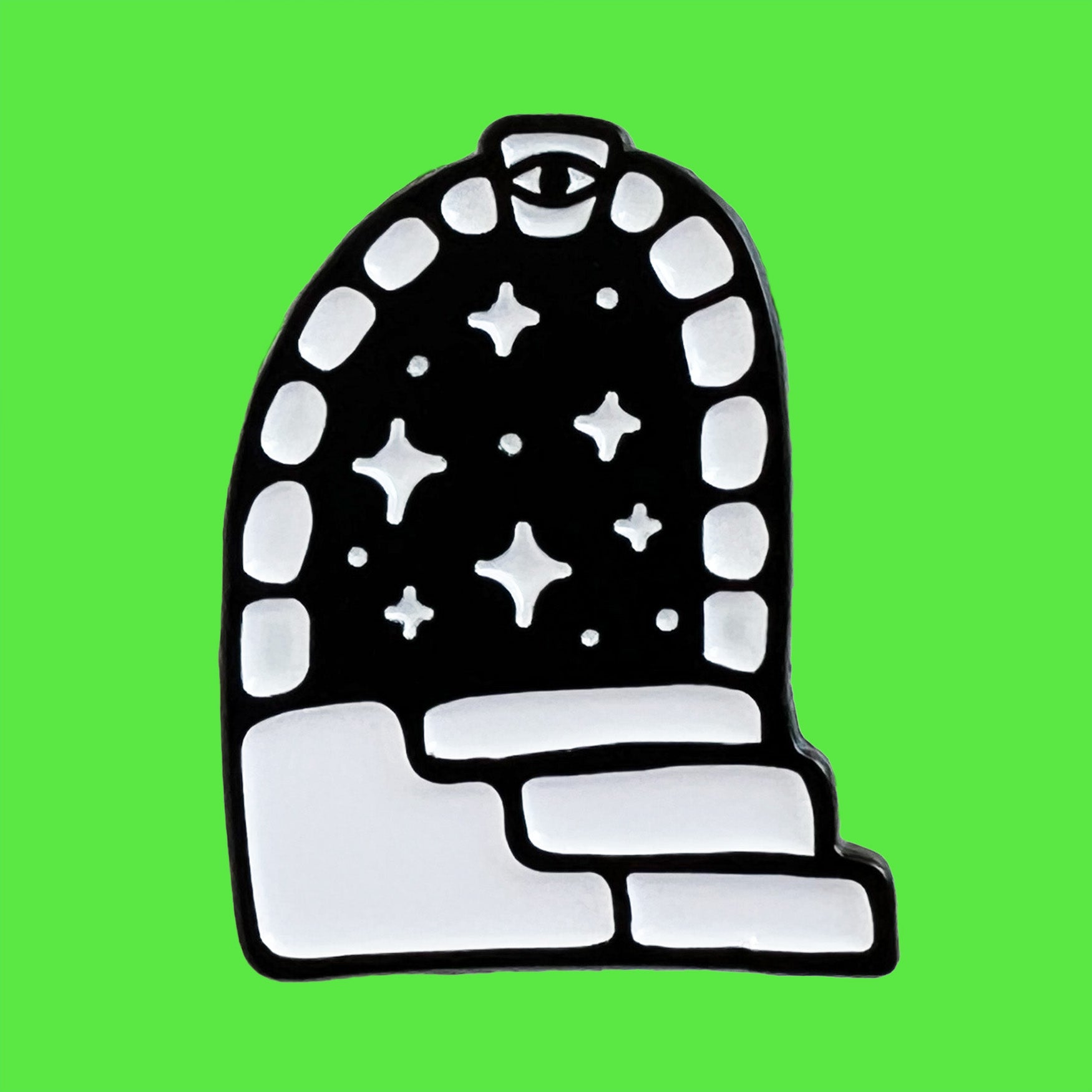 Pin de esmalte de la Escalera al Cosmos