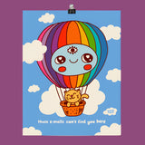 Hot Air Balloon print