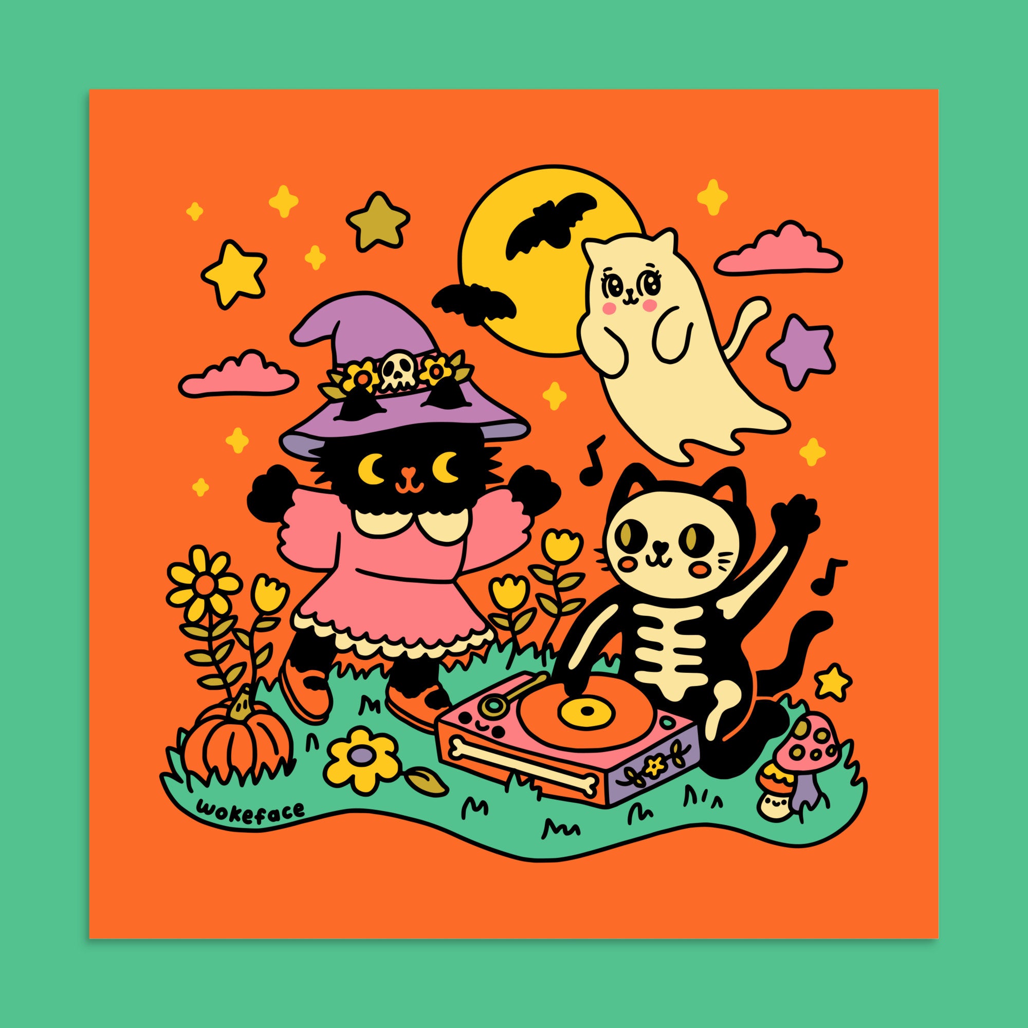 Halloween Dance Print