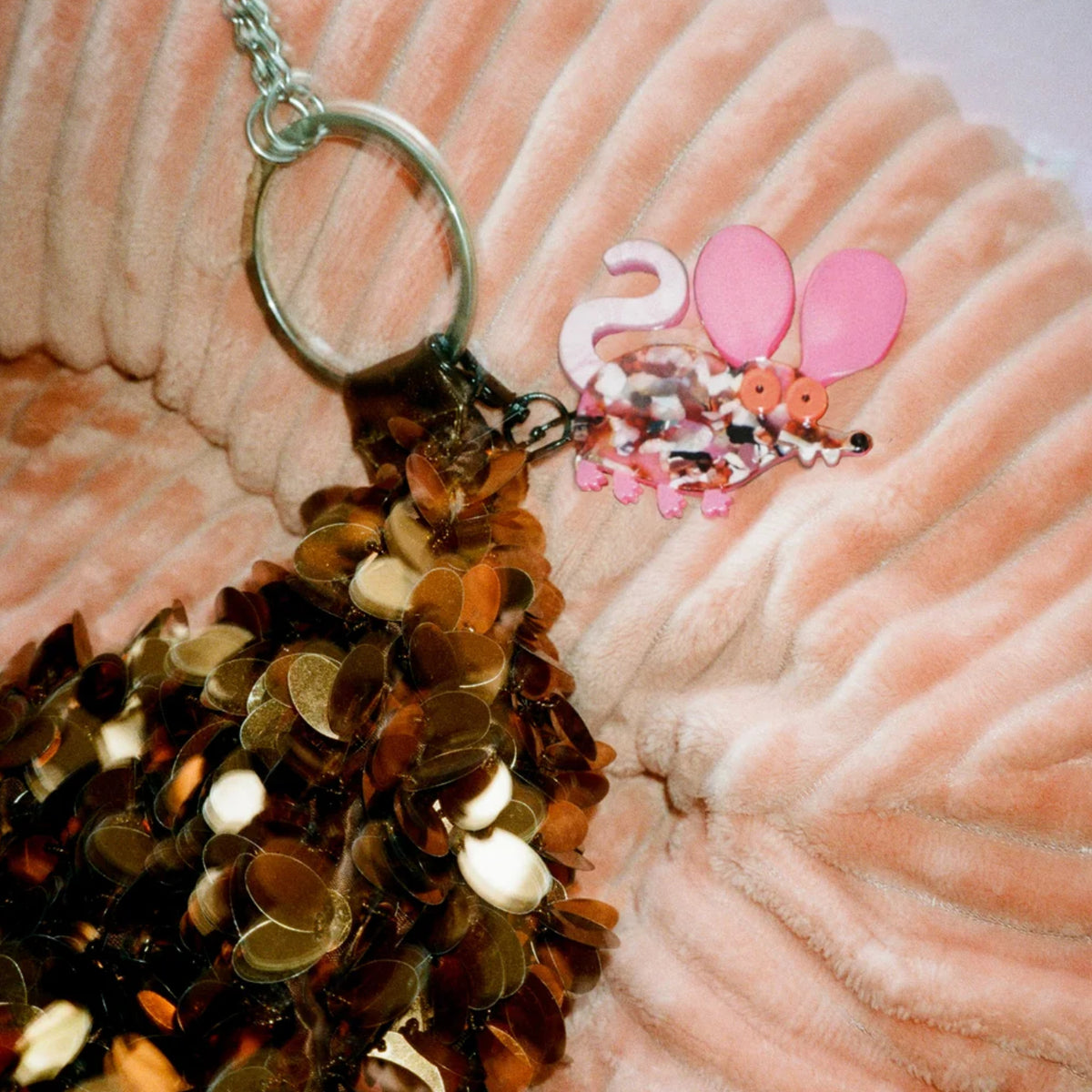 Baby Rat Keychain