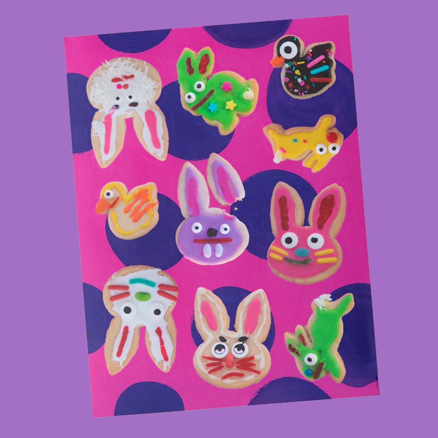 Springtime Cookies Sticker Sheet