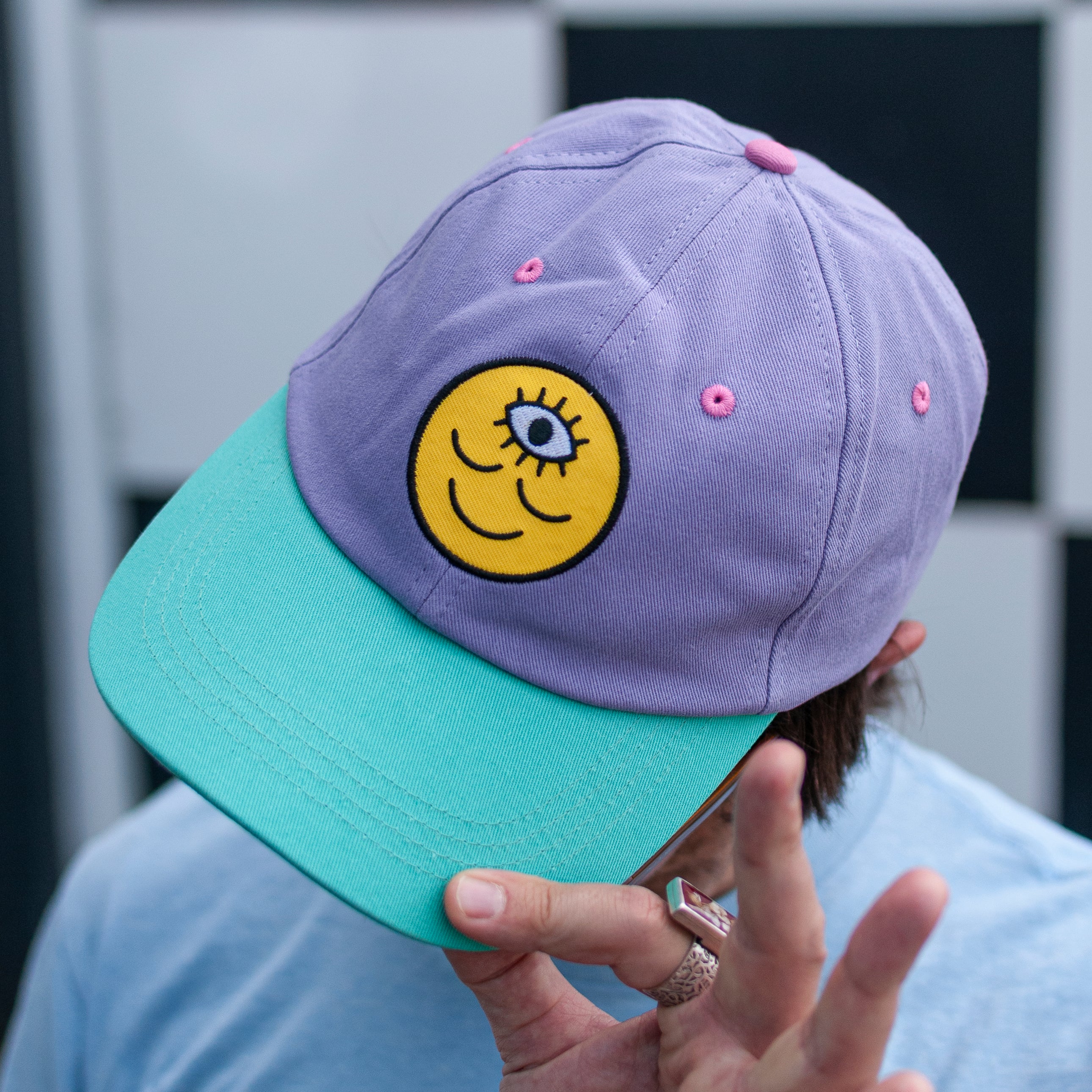 Gorro Wokeface Colorblock - Unicornio