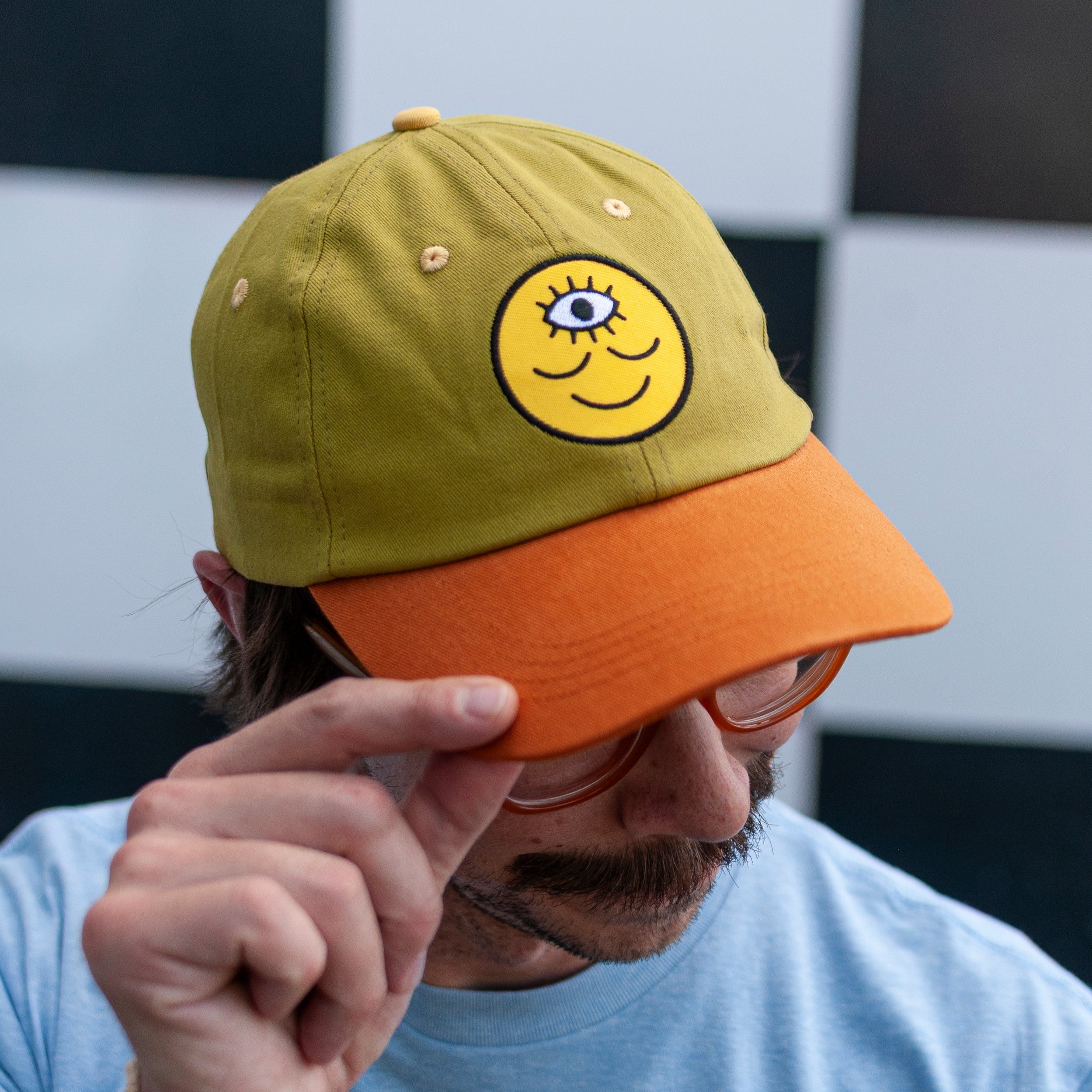 Gorro Colorblock Wokeface - Vintage