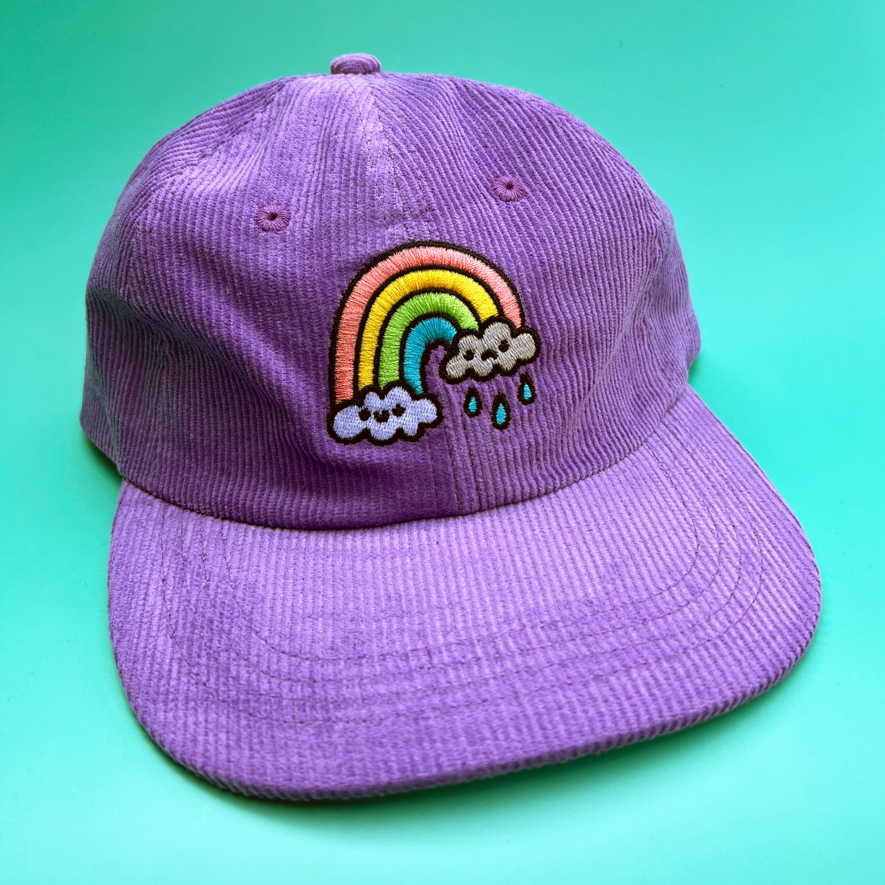 Gorro de pana Nubes Arcoíris