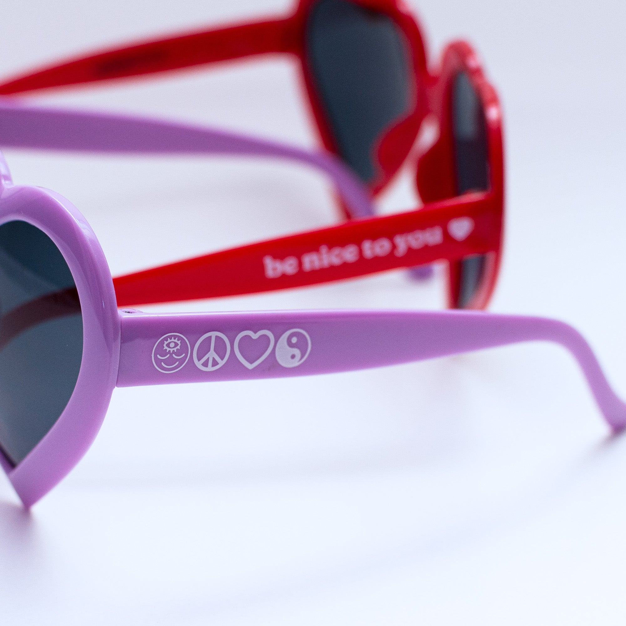 Gafas de sol de corazón