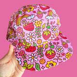 Gorro de patrón Strawbebby