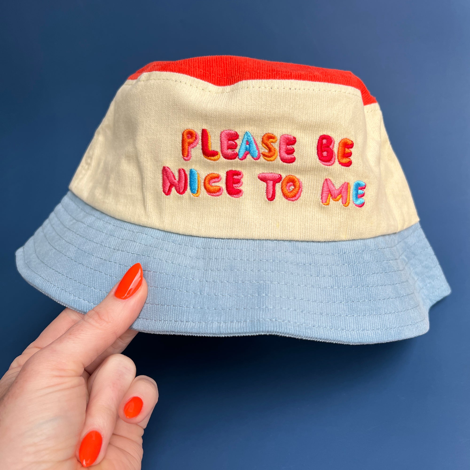 Por favor, sé amable conmigo - Sombrero de pescador