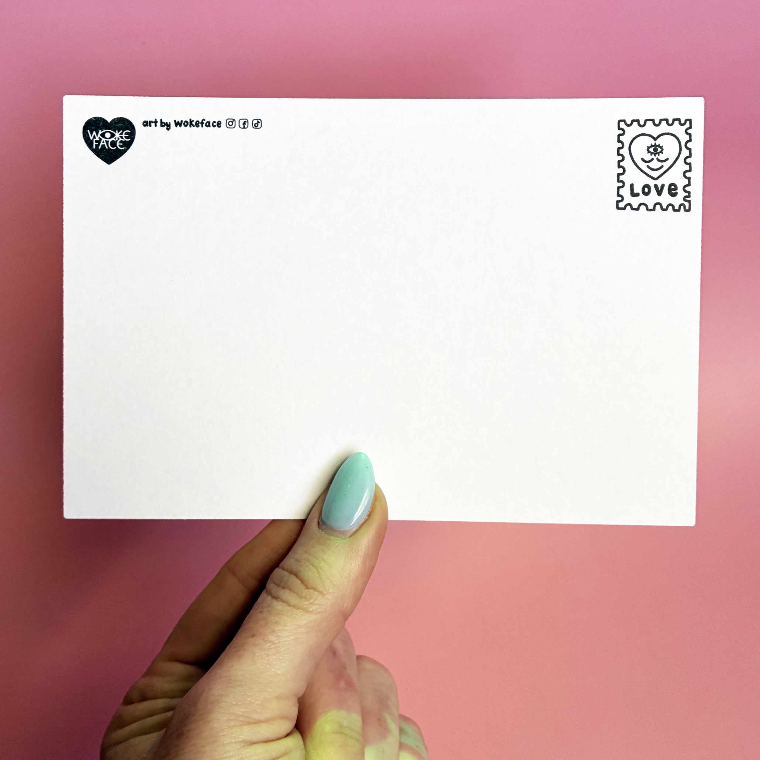 Feelings Chart Postcard