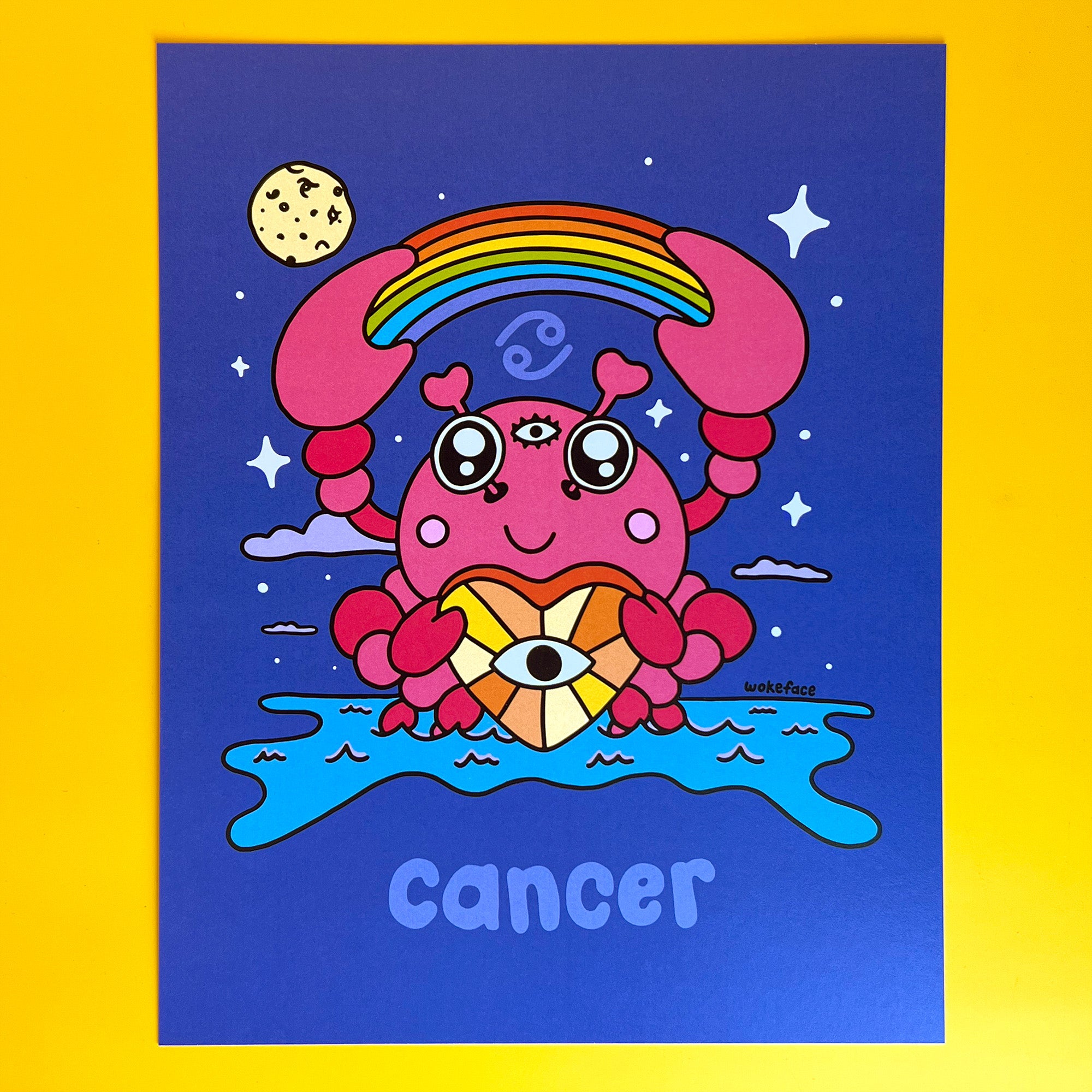 Lámina Cáncer del Zodíaco