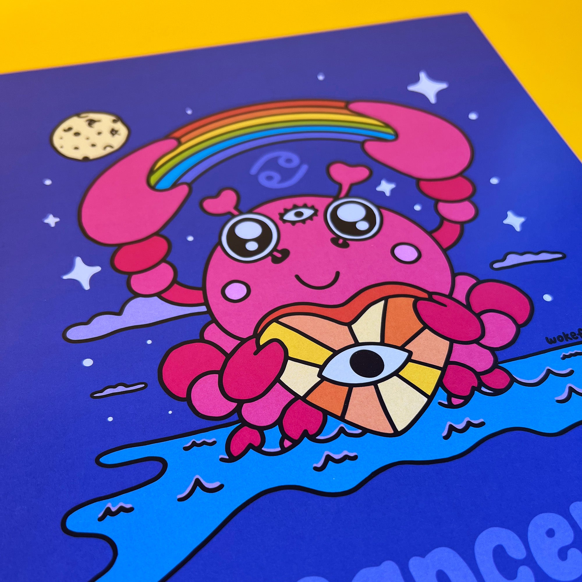 Lámina Cáncer del Zodíaco