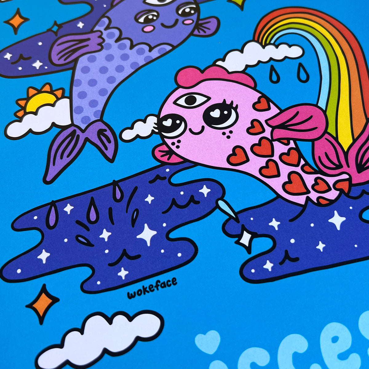 Zodiac Pisces Print – Wokeface