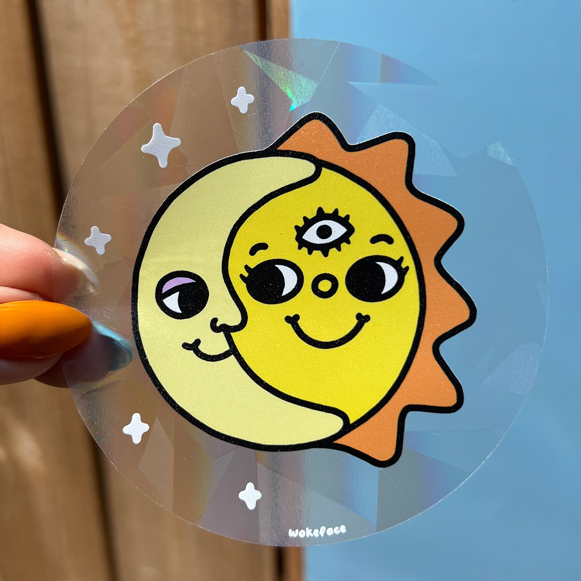 Creador de arcoíris Sol y Luna