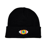 Rainbow Eye Beanie