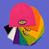 Rainbow Eye Beanie