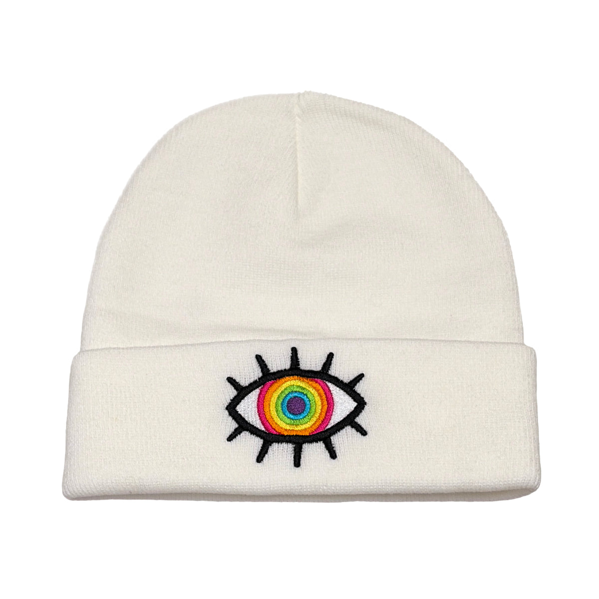 Rainbow Eye Beanie