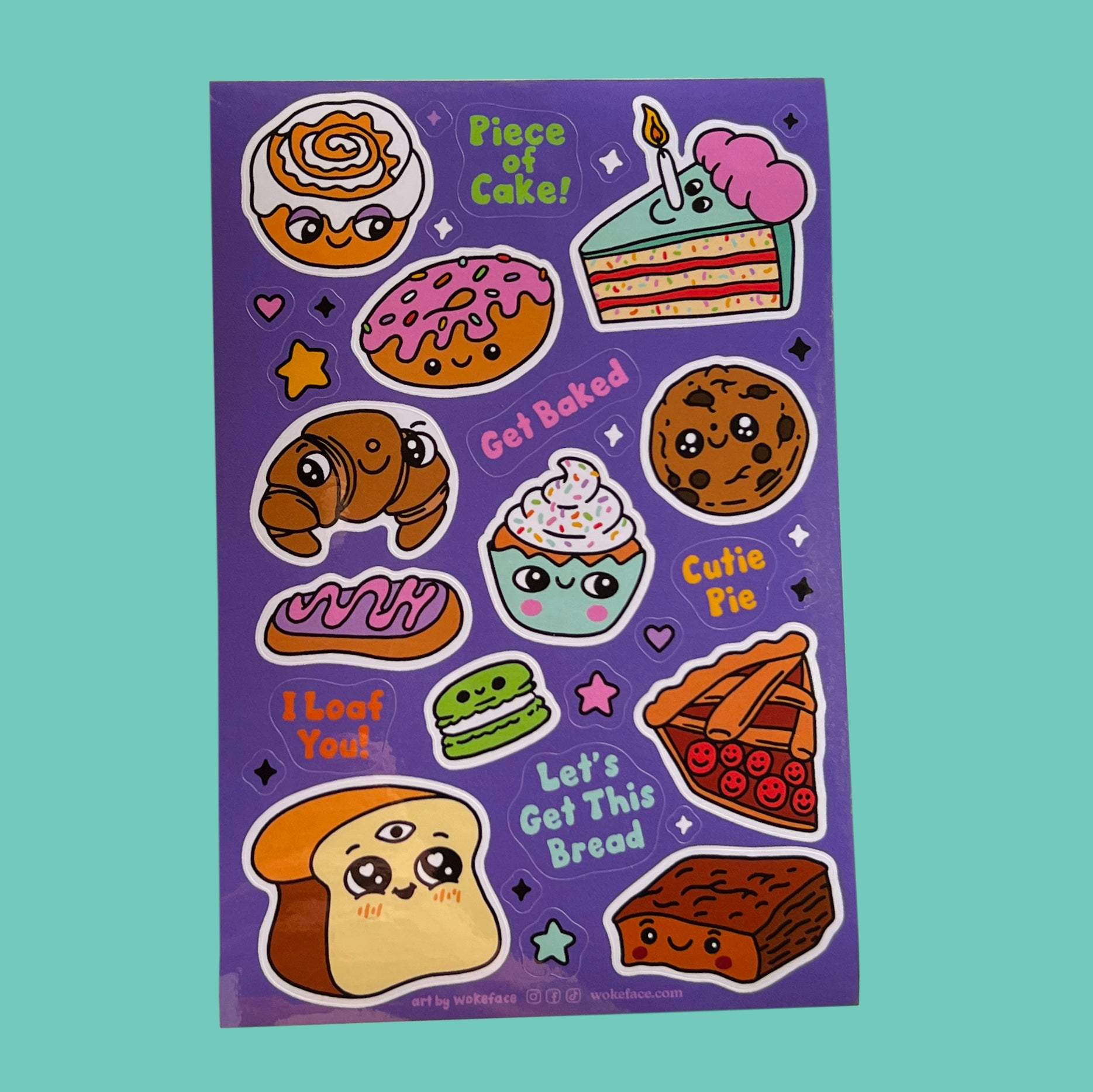 Bakery Buds Sticker Sheet