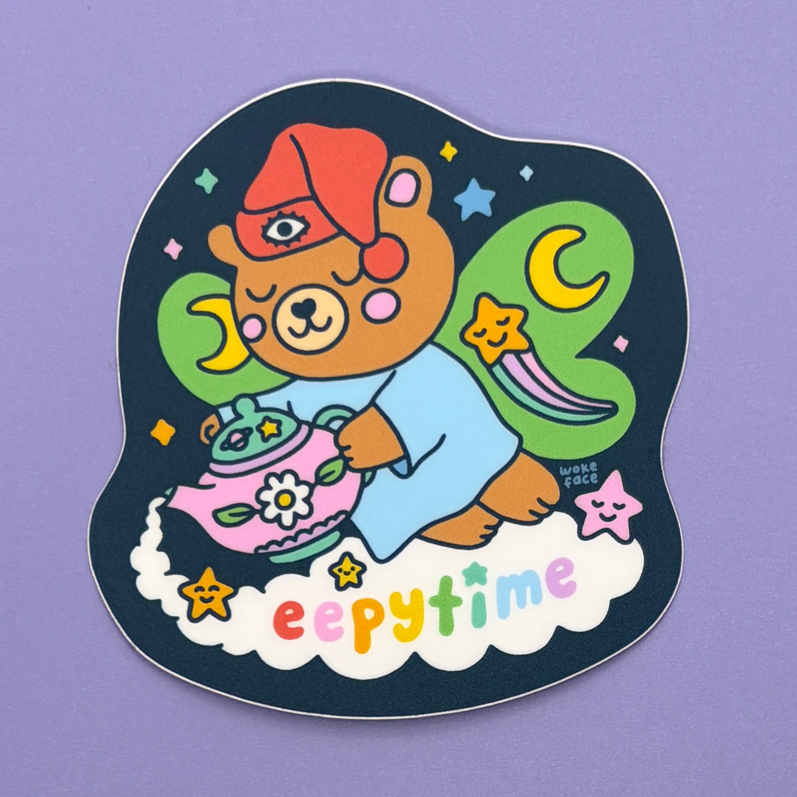 Pegatina de oso dormilón Eepytime