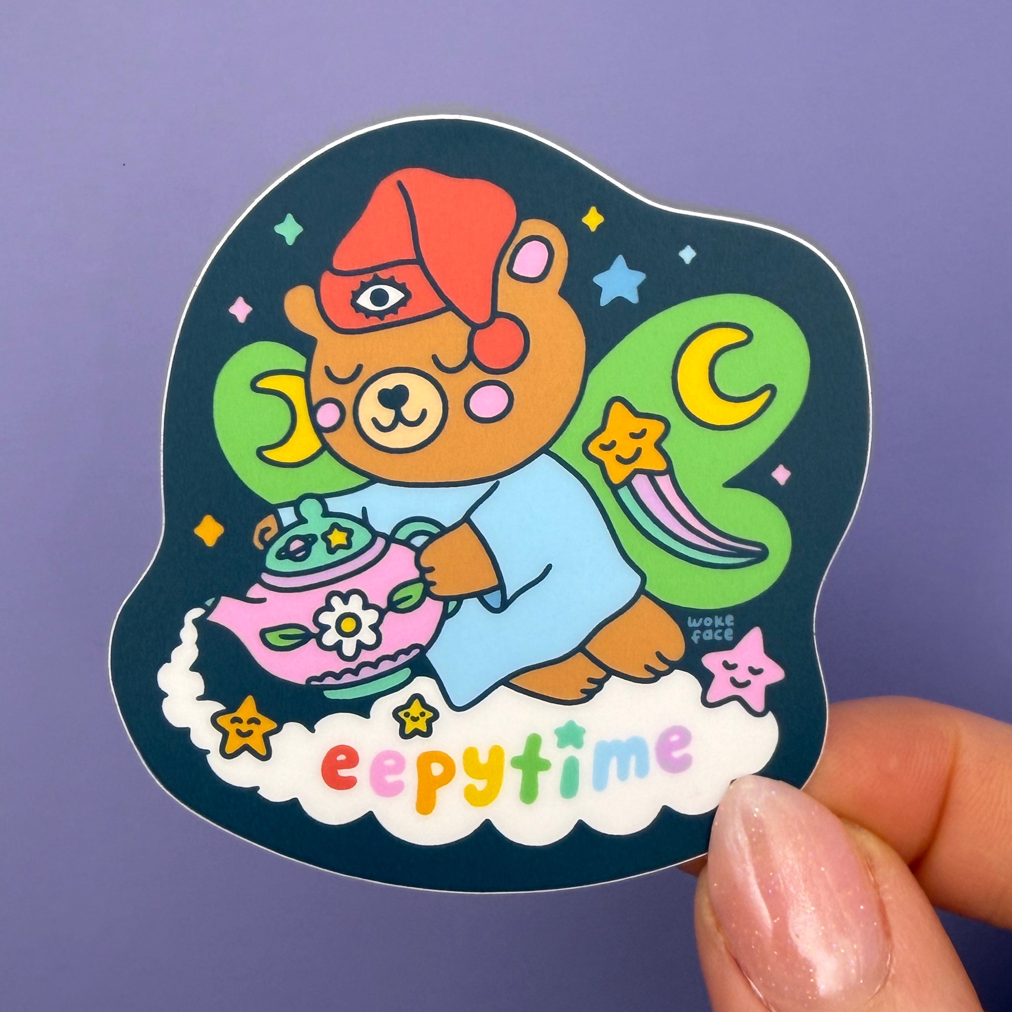 Pegatina de oso dormilón Eepytime
