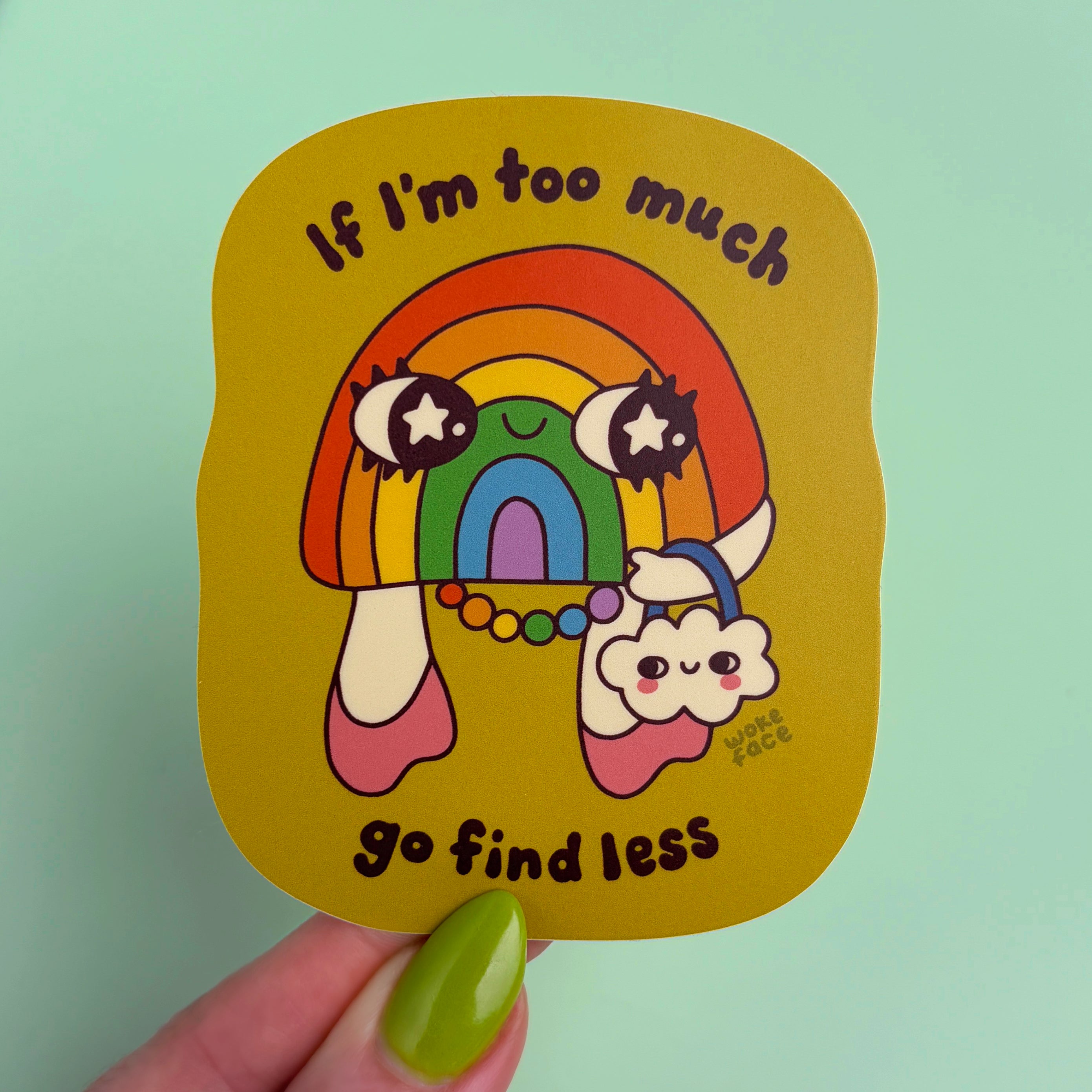 Go Find Less Sticker