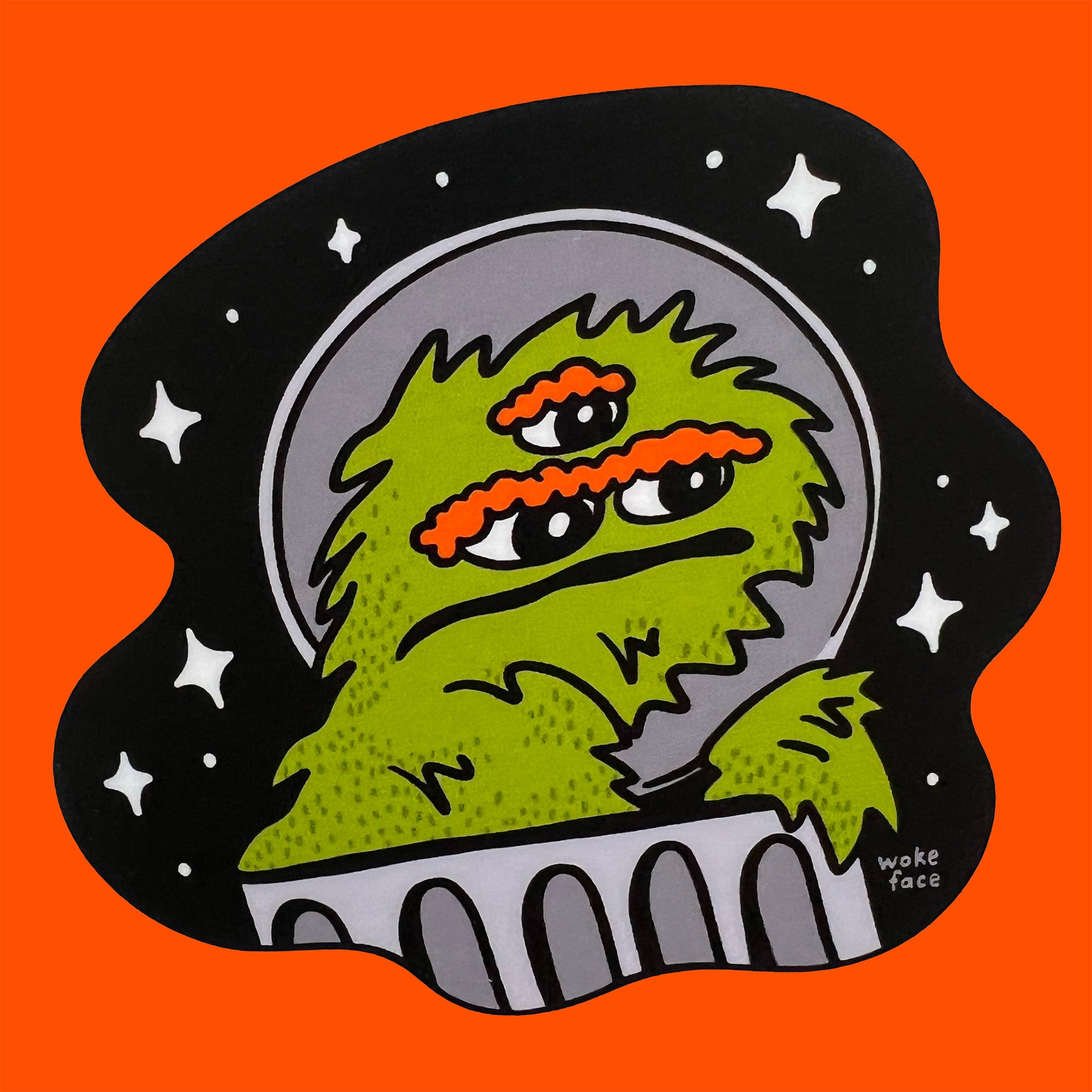 Pegatina de Grouch