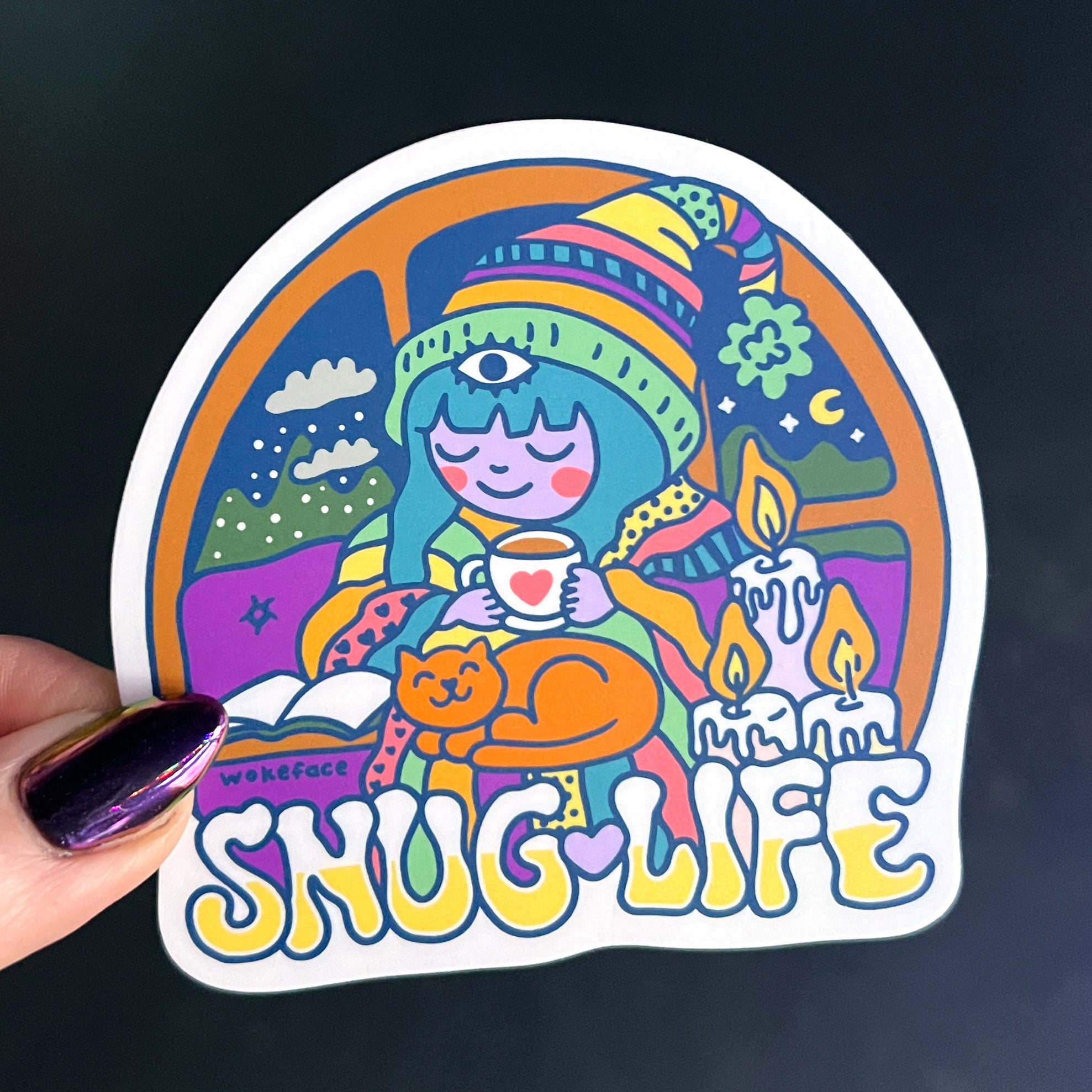 Snug Life Sticker