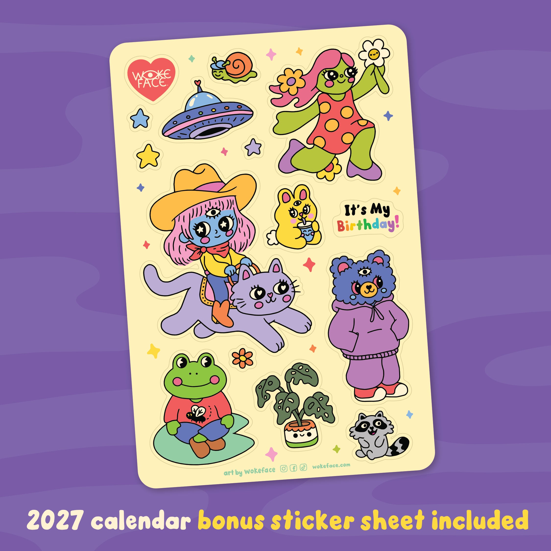 Calendario Wokeface 2027 *RESERVA ANTICIPADA*
