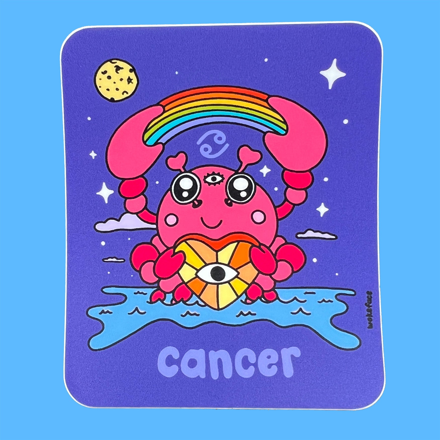 Pegatina del Zodiaco de Cáncer