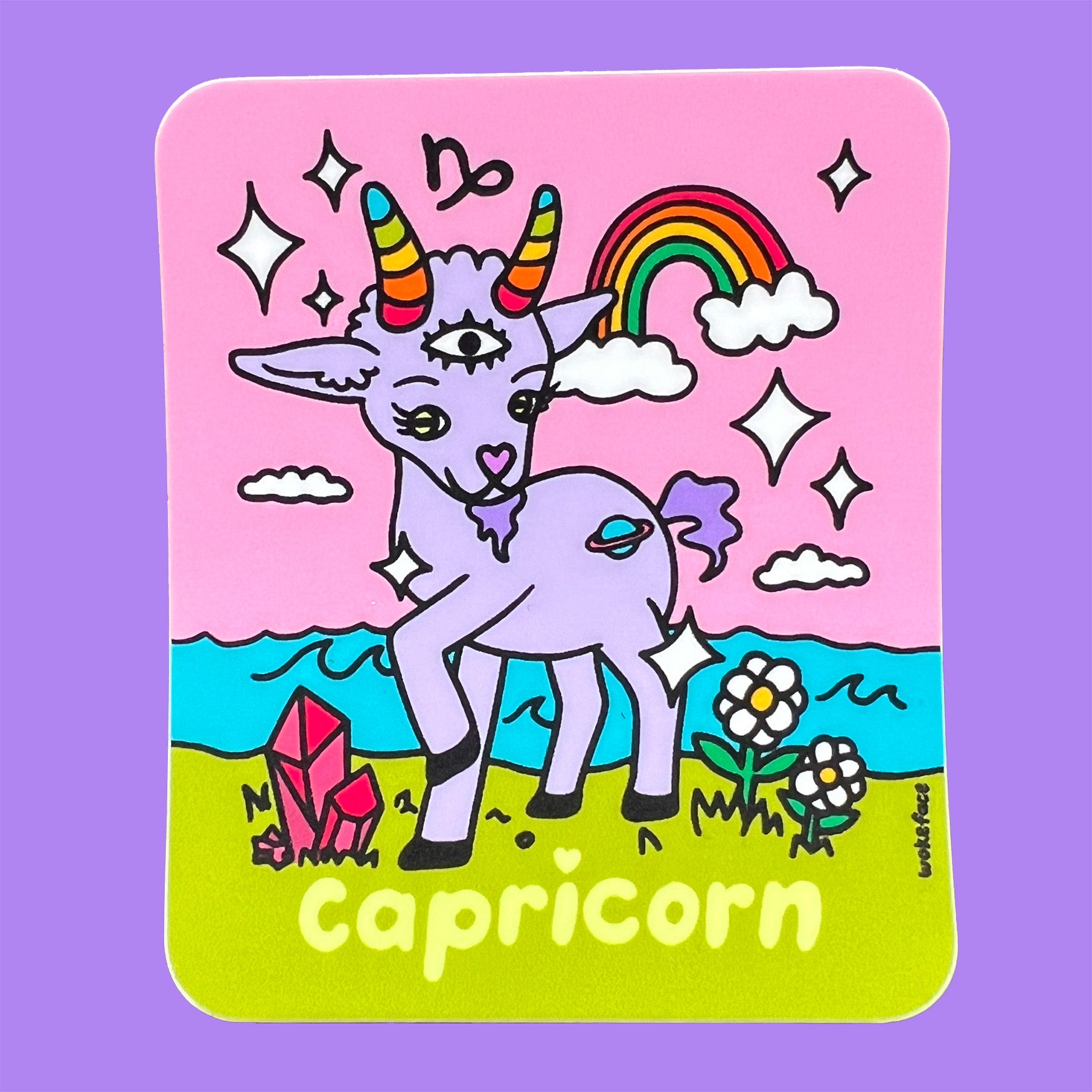 Pegatina de Capricornio