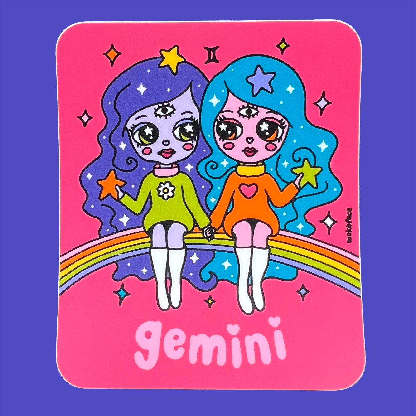 Pegatina del Zodíaco Géminis