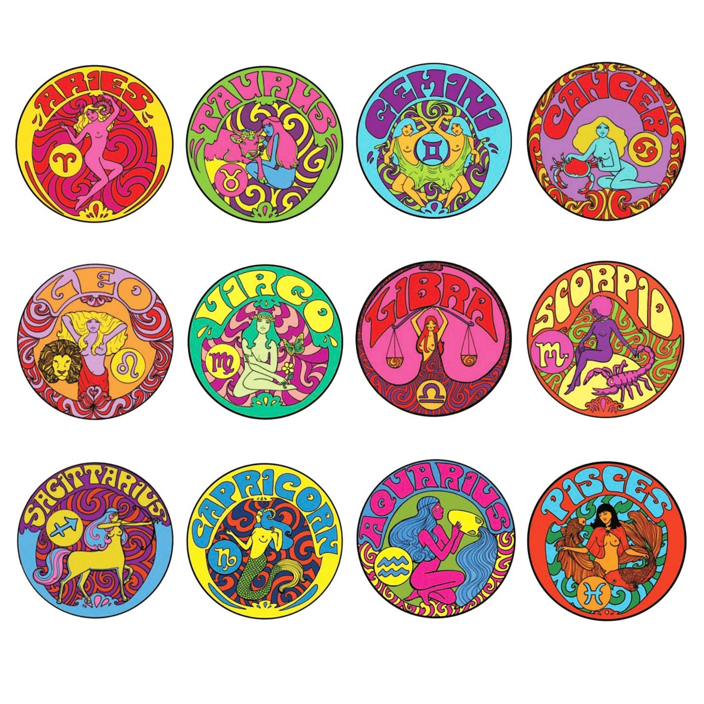 Zodiac Sticker