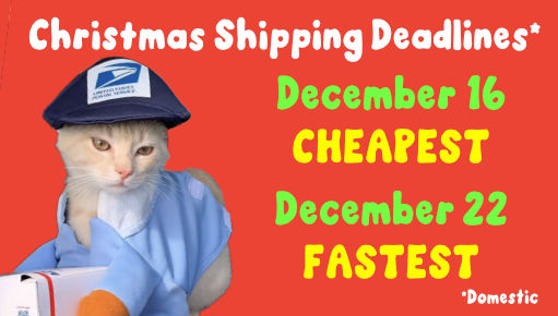 Christmas 2025 Shipping Deadlines