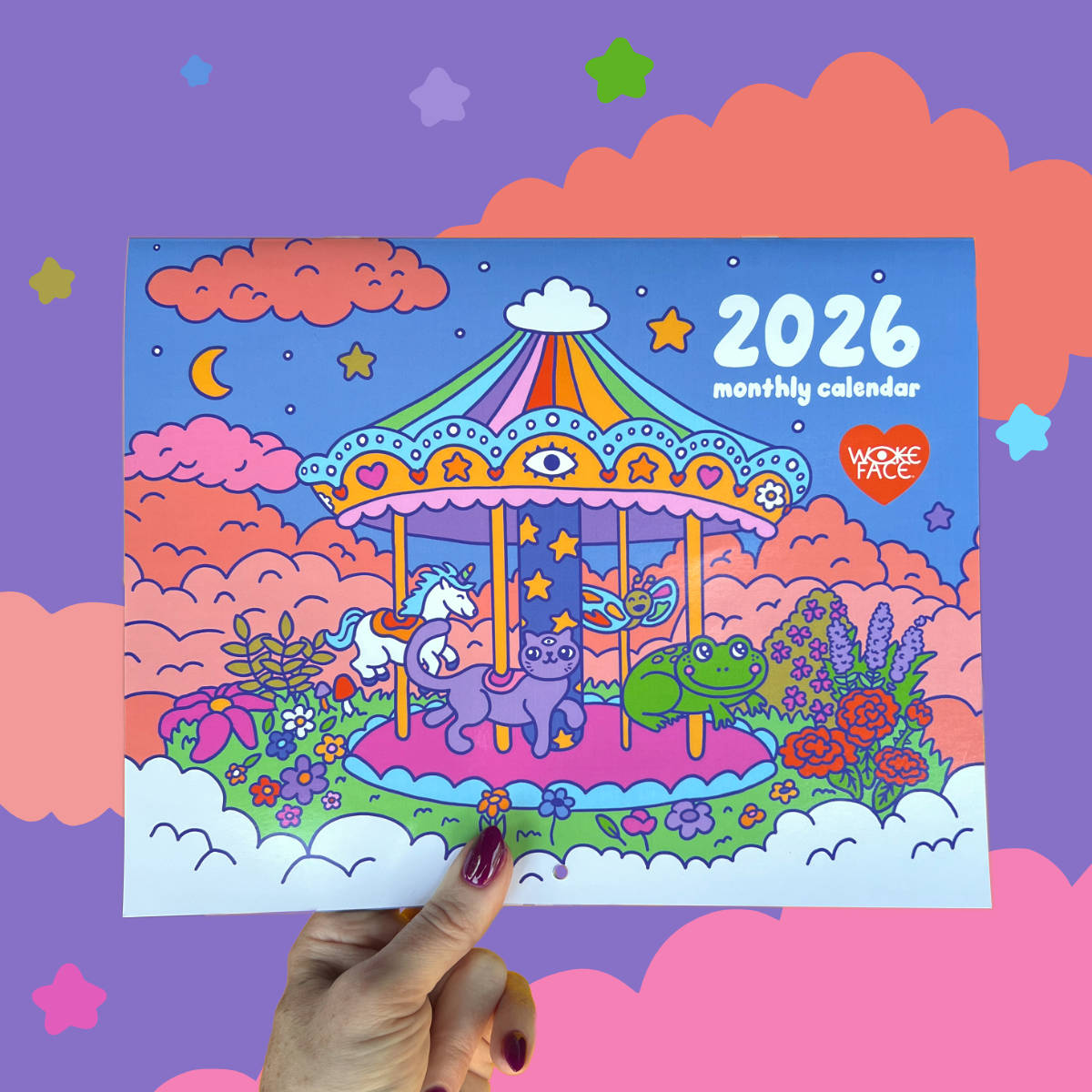 Calendario Wokeface 2026