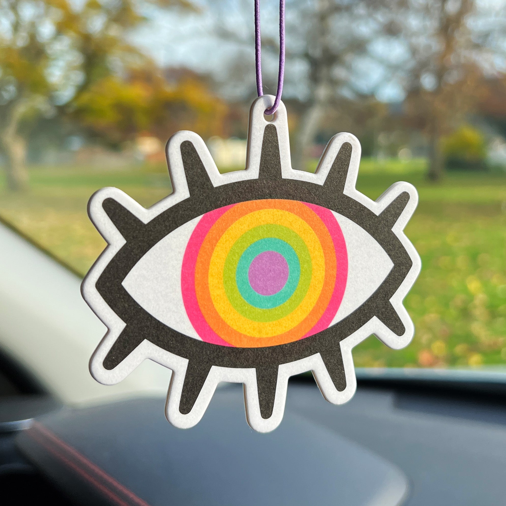 Rainbow Eye Air Freshener