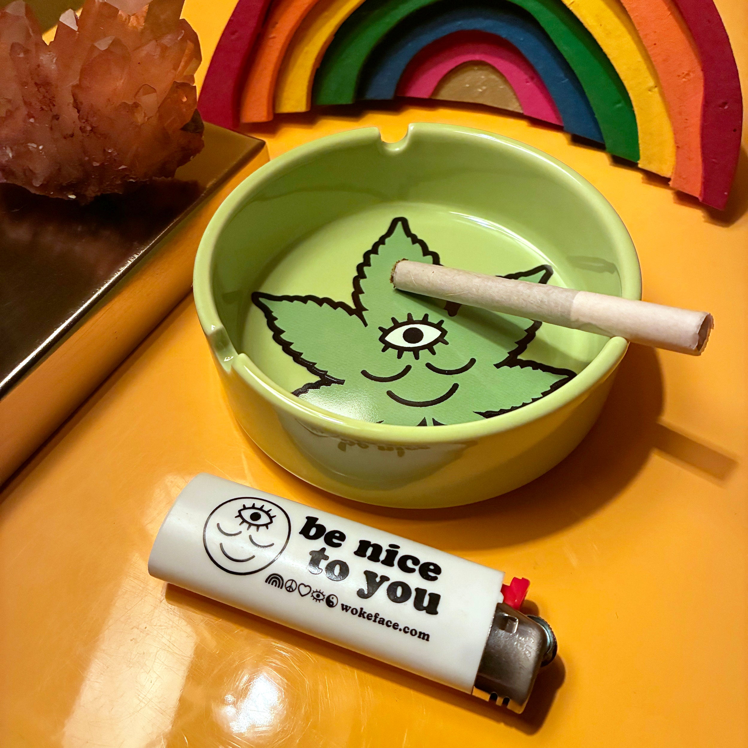 Tokeface Ashtray