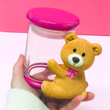 Teddy Bear Stash Jar