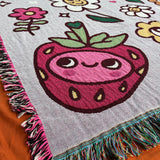 Strawbebby Blanket