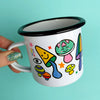Taza de camping Funguys