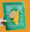 Libro para colorear de gatos y rosas