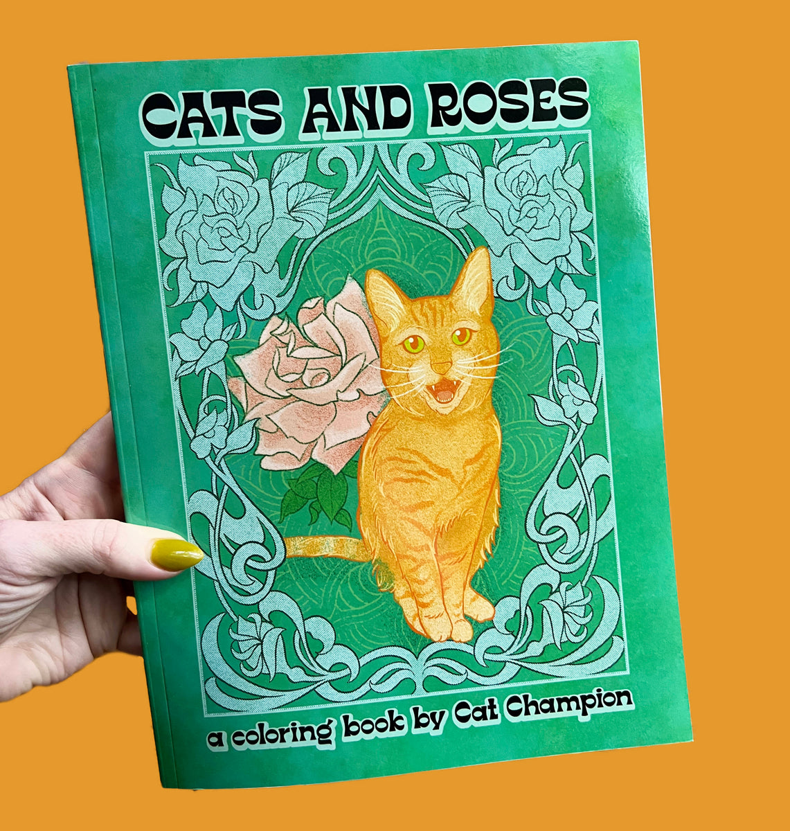 Cats & Roses Coloring Book – Wokeface