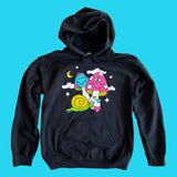 Cosmic Mushrooms Pullover Hoodie