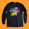 Cosmic Mushrooms Longsleeve T-Shirt