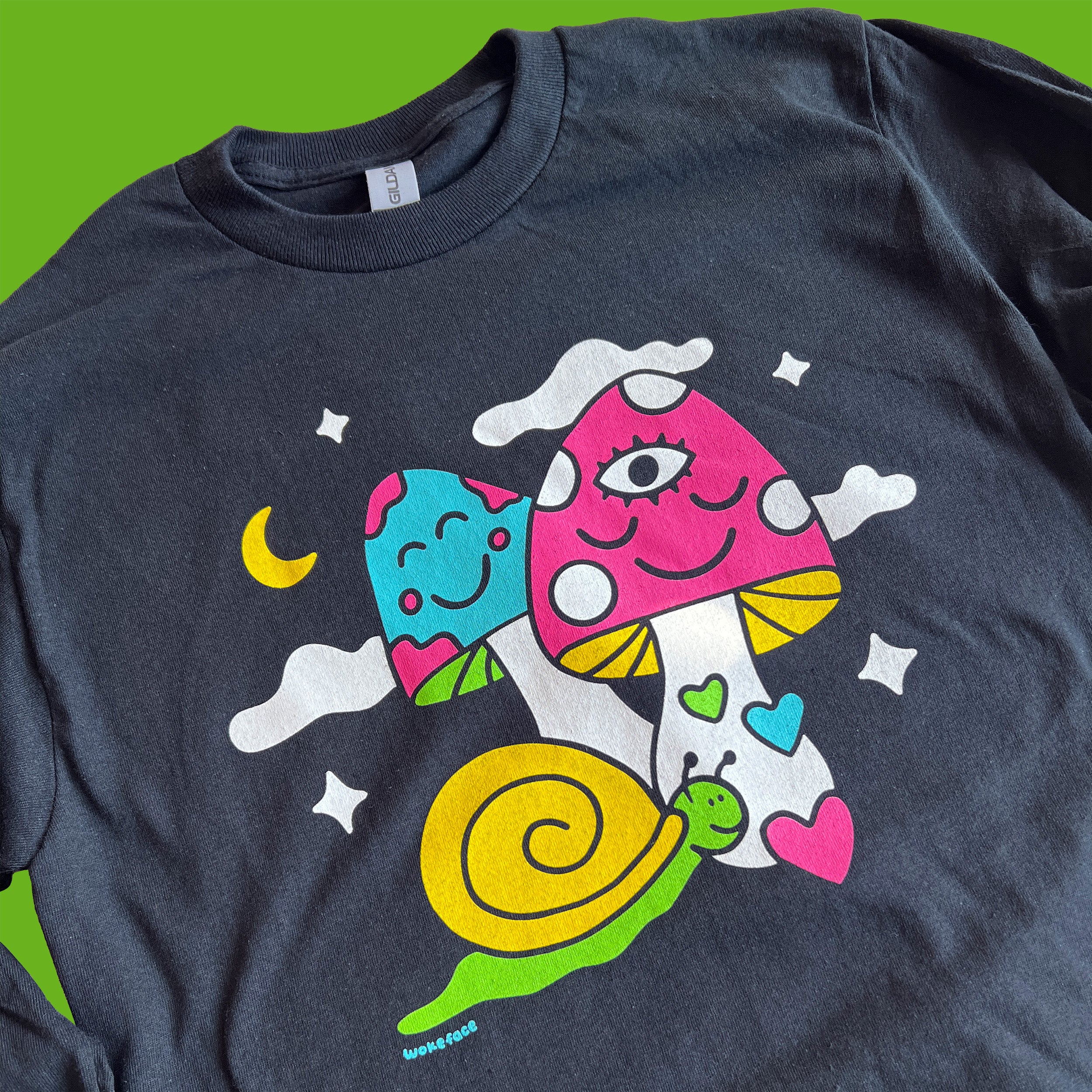 Cosmic Mushrooms Longsleeve T-Shirt