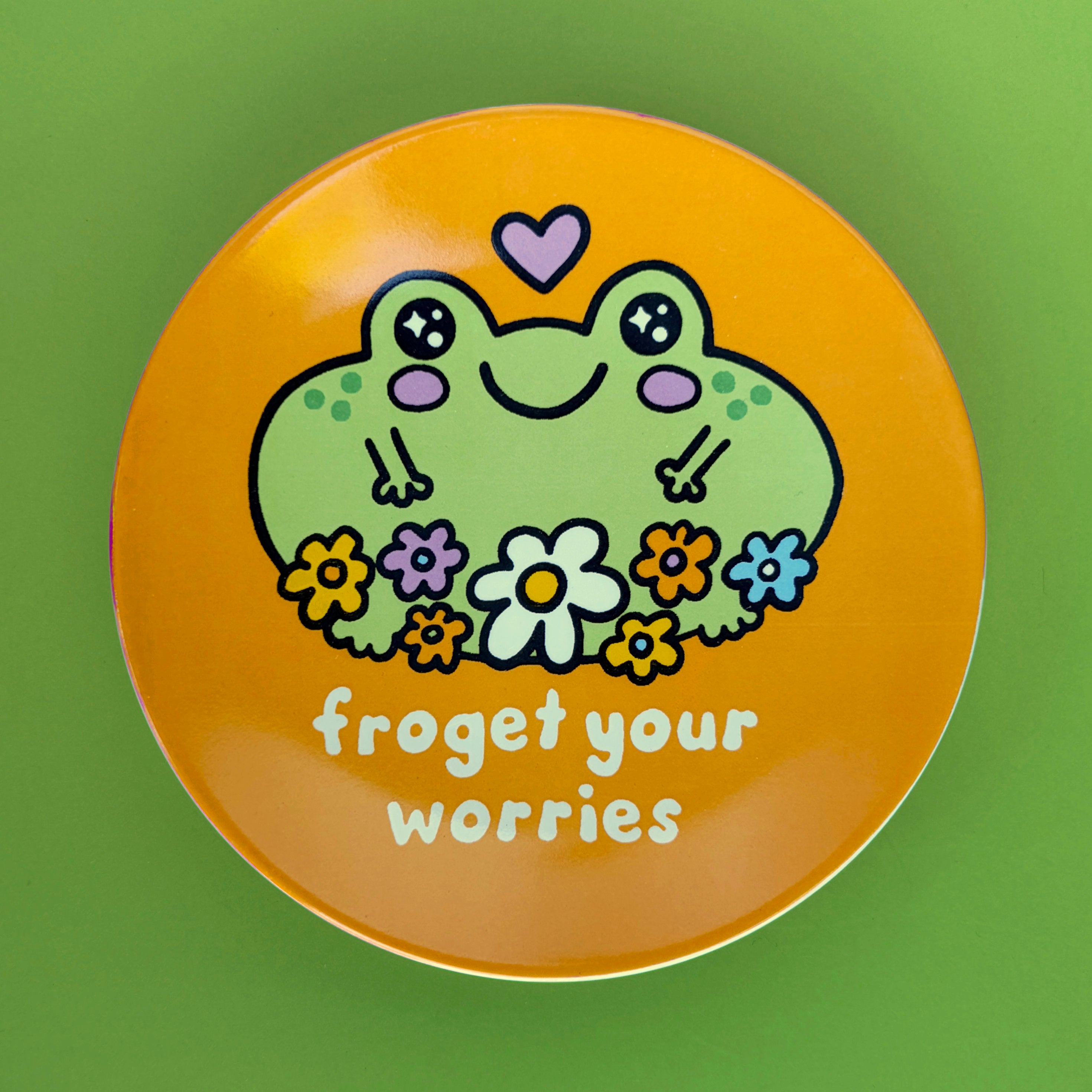 Froget Your Worries Mini Trinket Dish