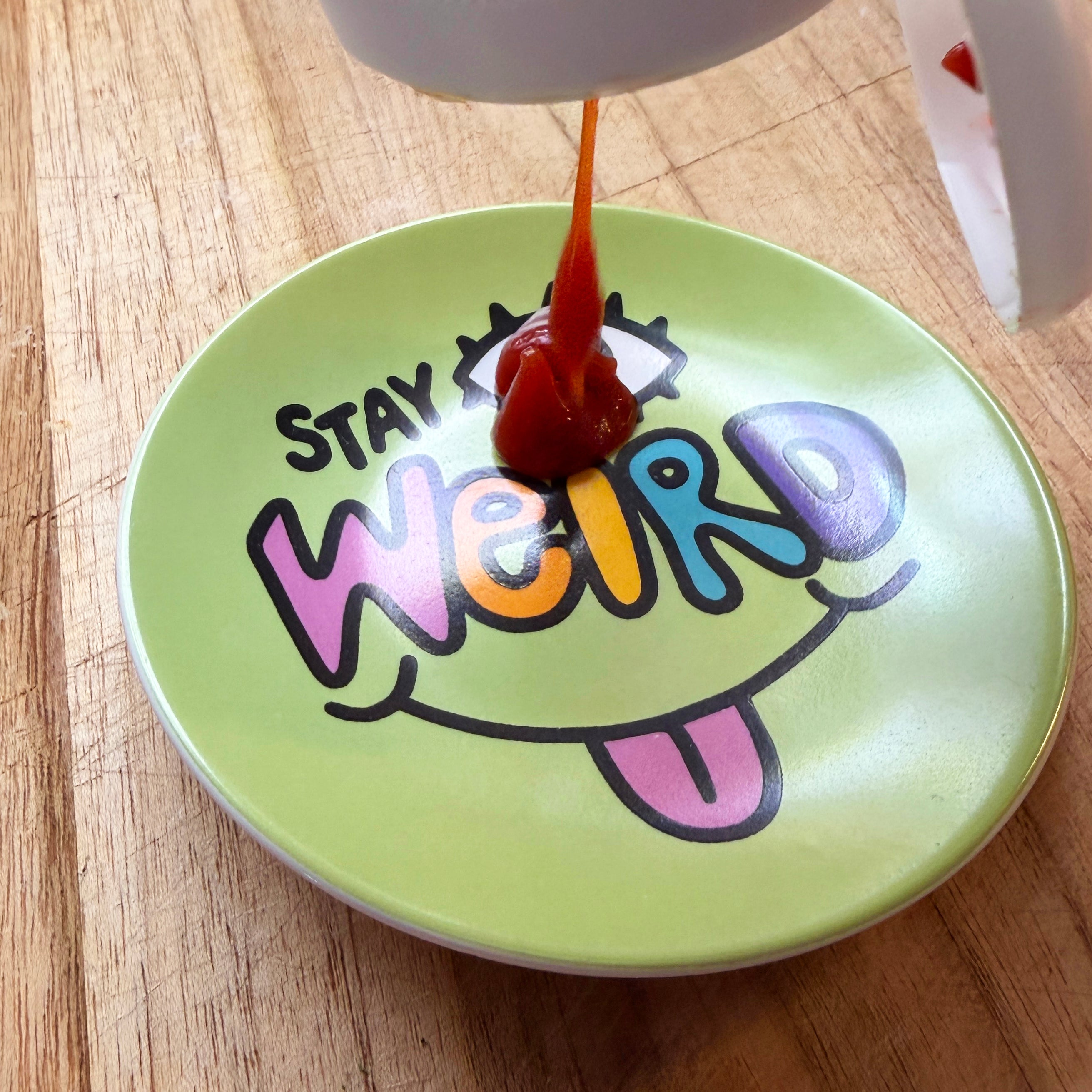 Stay Weird Mini Trinket Dish