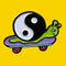 Pin Esmaltado de Patineta de Caracol
