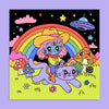 Cosmic Cowgirl Print